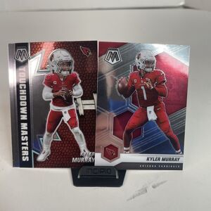 2021 Panini Mosaic Football Kyler Murray Arizona Cardinals, 2 Cards, 8 And TM-20